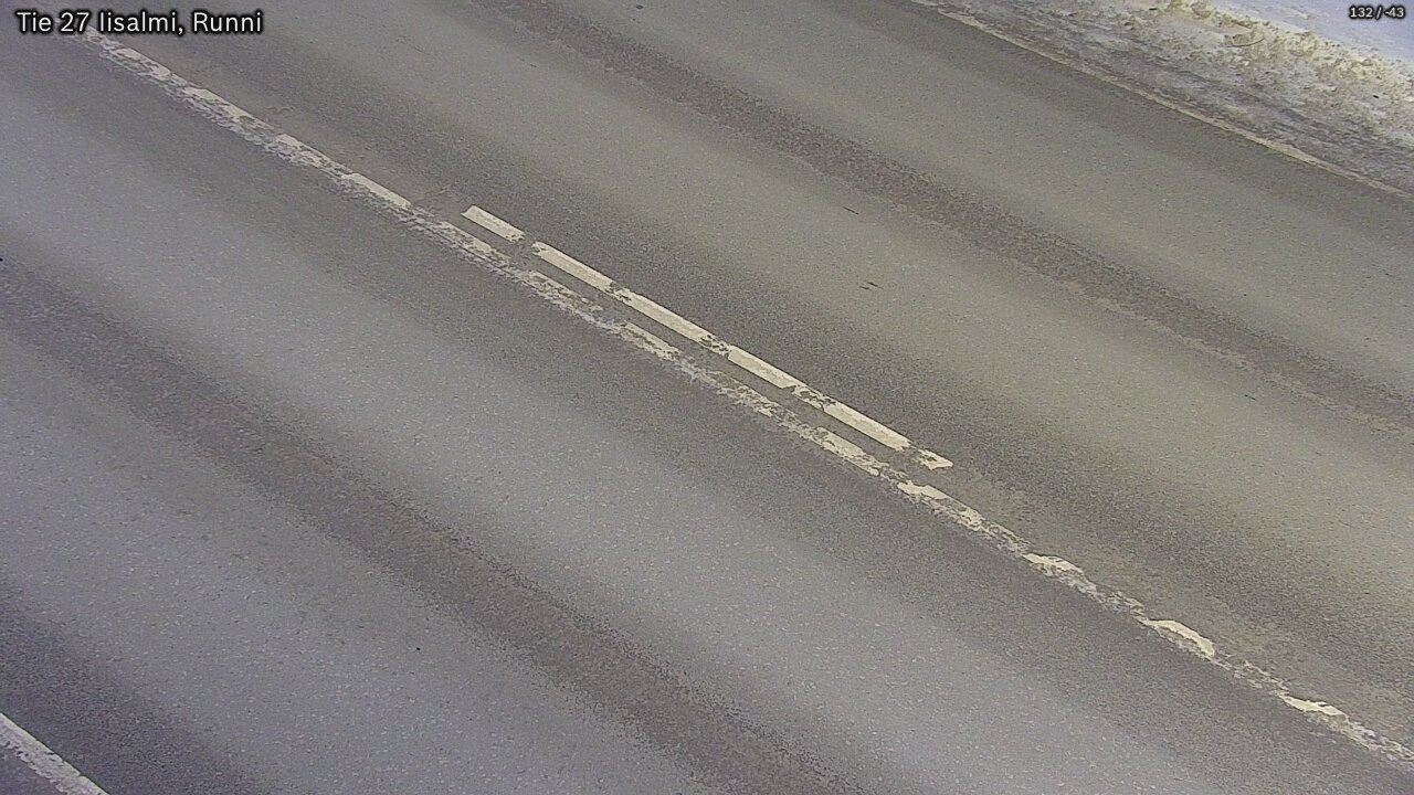 Weather Camera Image Väg 27 Idensalmi, Runni, Iisalmi, Pohjois-Savo