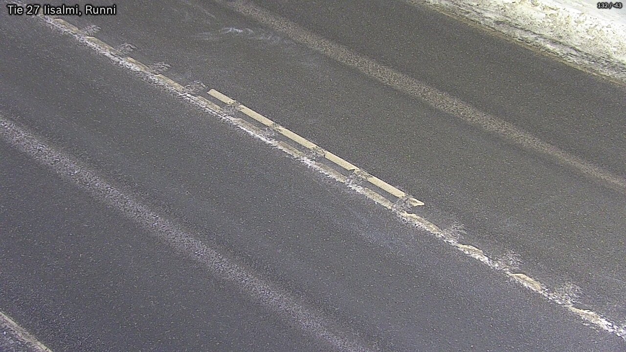 Weather Camera Image Väg 27 Idensalmi, Runni, Iisalmi, Pohjois-Savo