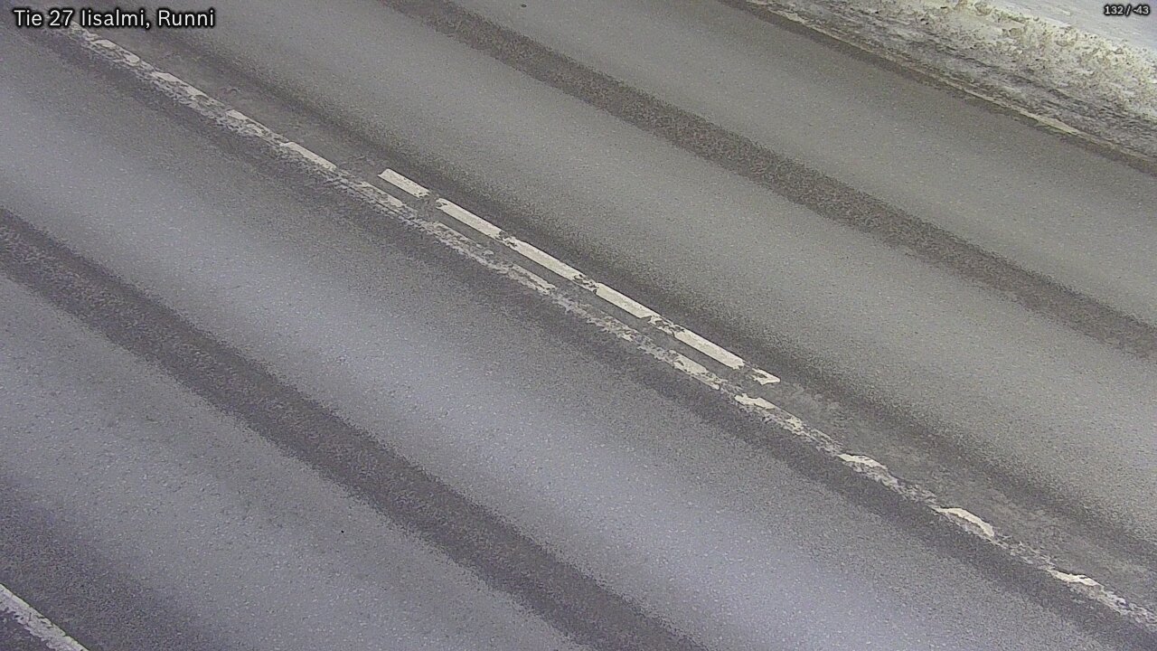 Weather Camera Image Road 27 Iisalmi, Runni, Iisalmi, Pohjois-Savo