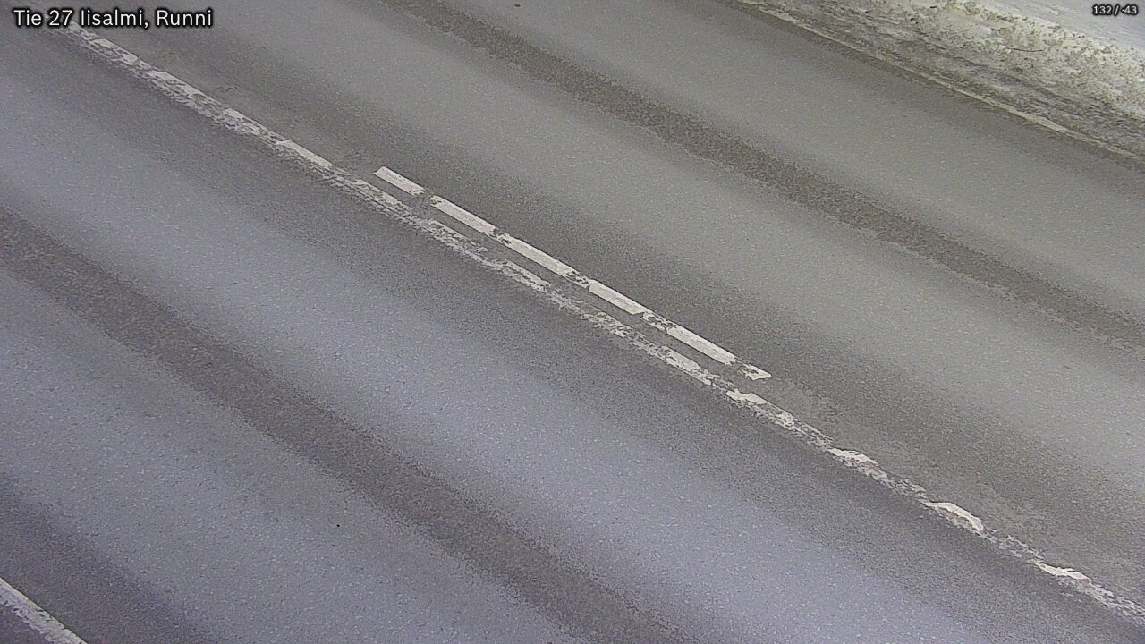Weather Camera Image Väg 27 Idensalmi, Runni, Iisalmi, Pohjois-Savo