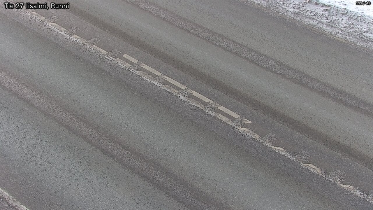 Weather Camera Image Road 27 Iisalmi, Runni, Iisalmi, Pohjois-Savo