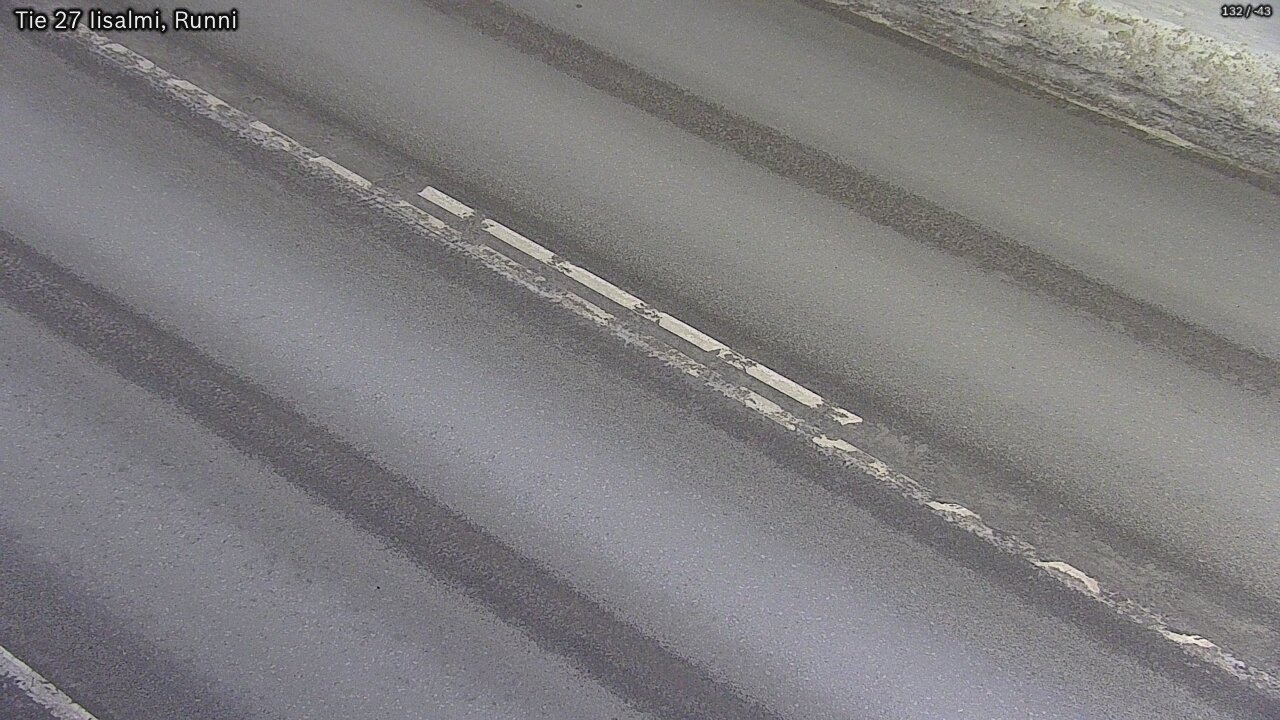 Weather Camera Image Road 27 Iisalmi, Runni, Iisalmi, Pohjois-Savo