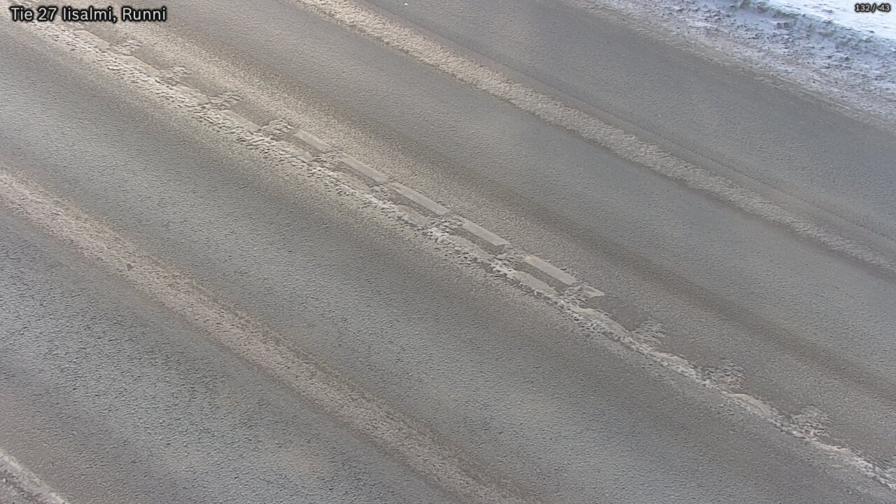 Weather Camera Image Road 27 Iisalmi, Runni, Iisalmi, Pohjois-Savo