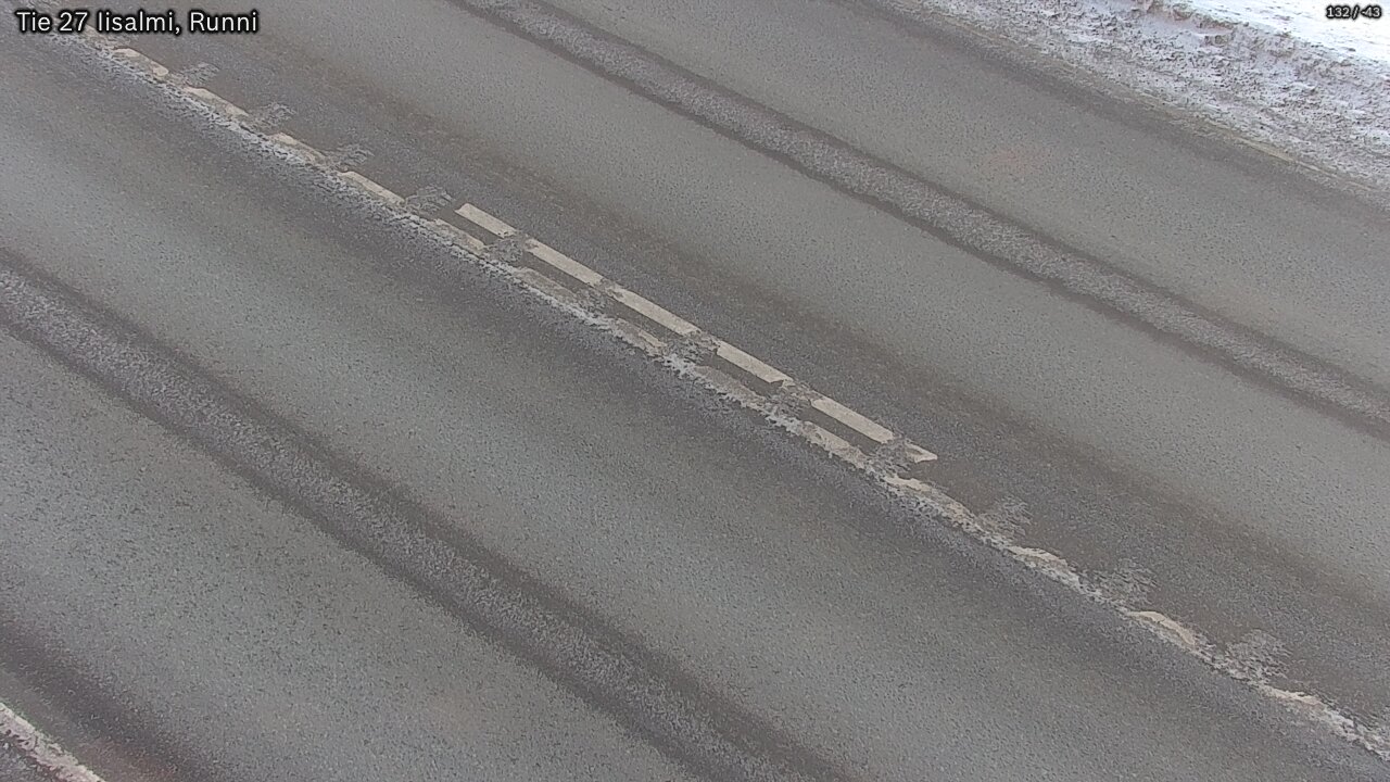 Weather Camera Image Road 27 Iisalmi, Runni, Iisalmi, Pohjois-Savo