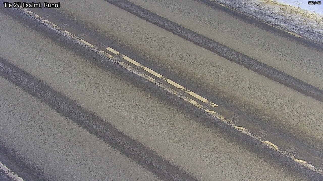 Weather Camera Image Road 27 Iisalmi, Runni, Iisalmi, Pohjois-Savo