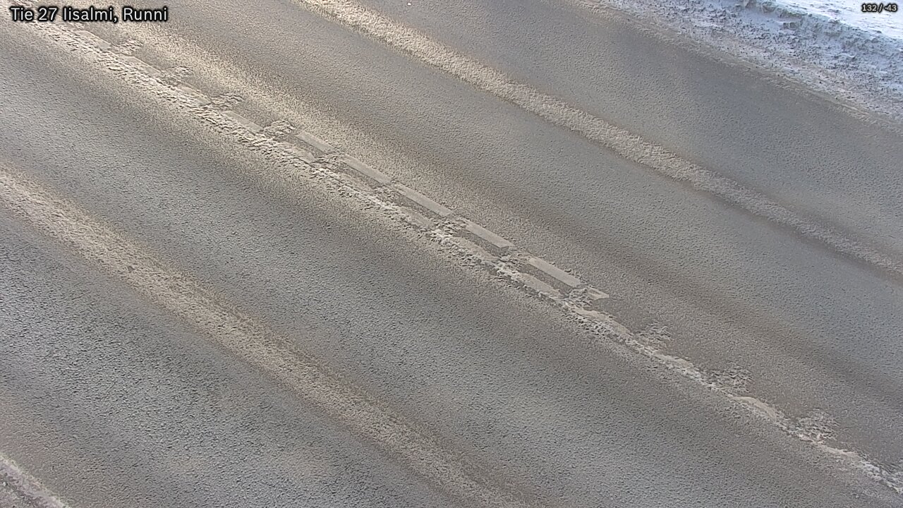 Weather Camera Image Road 27 Iisalmi, Runni, Iisalmi, Pohjois-Savo