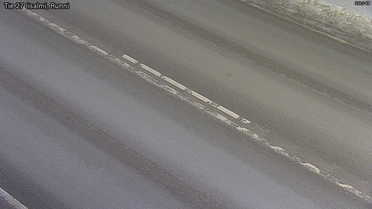 Weather Camera Image Väg 27 Idensalmi, Runni, Iisalmi, Pohjois-Savo