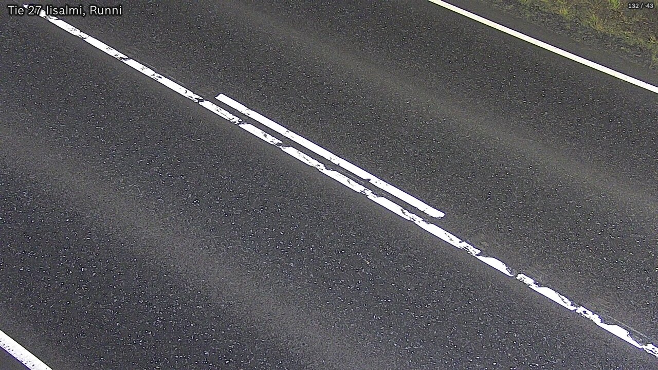 Weather Camera Image Road 27 Iisalmi, Runni, Iisalmi, Pohjois-Savo