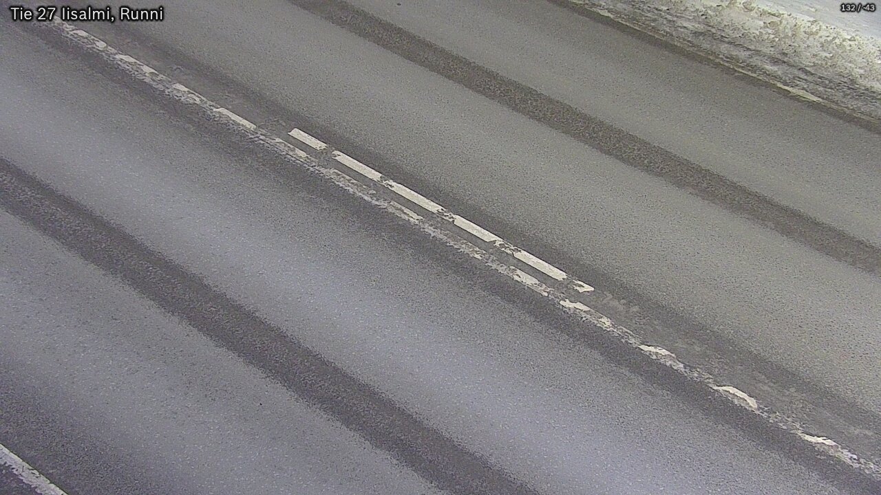 Weather Camera Image Road 27 Iisalmi, Runni, Iisalmi, Pohjois-Savo