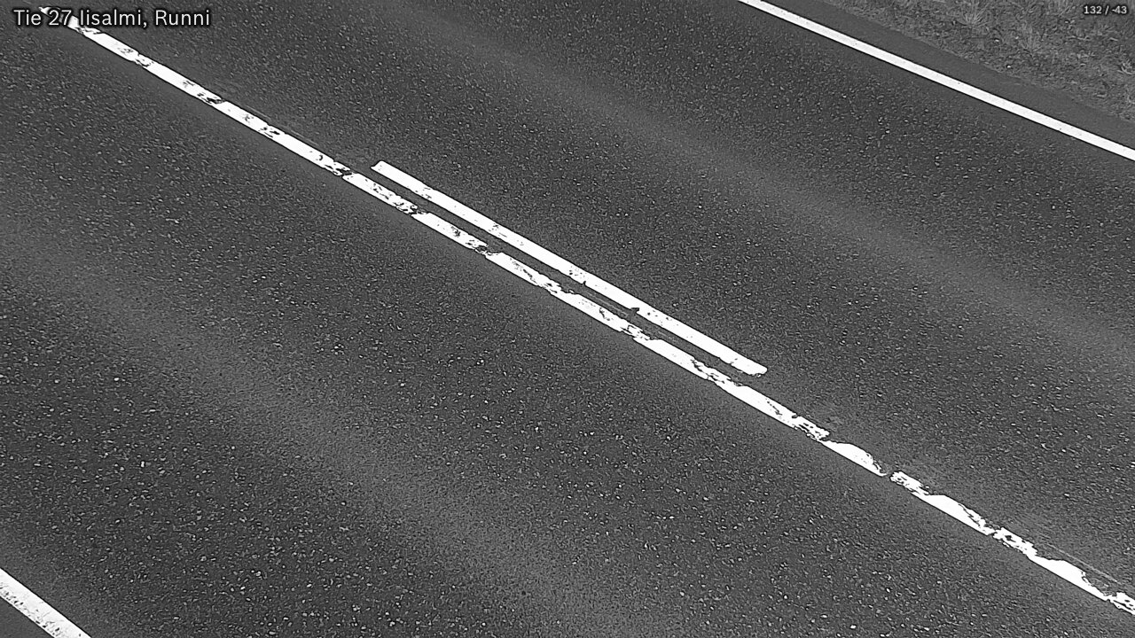 Weather Camera Image Väg 27 Idensalmi, Runni, Iisalmi, Pohjois-Savo