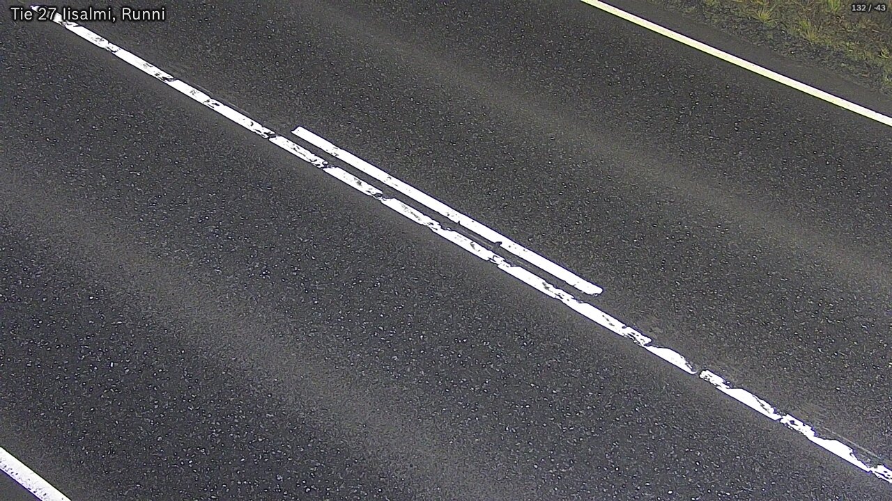 Weather Camera Image Road 27 Iisalmi, Runni, Iisalmi, Pohjois-Savo