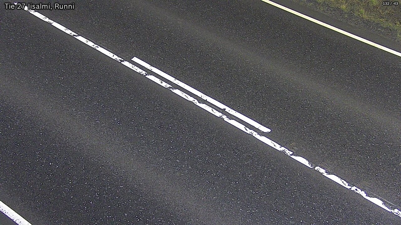 Weather Camera Image Road 27 Iisalmi, Runni, Iisalmi, Pohjois-Savo