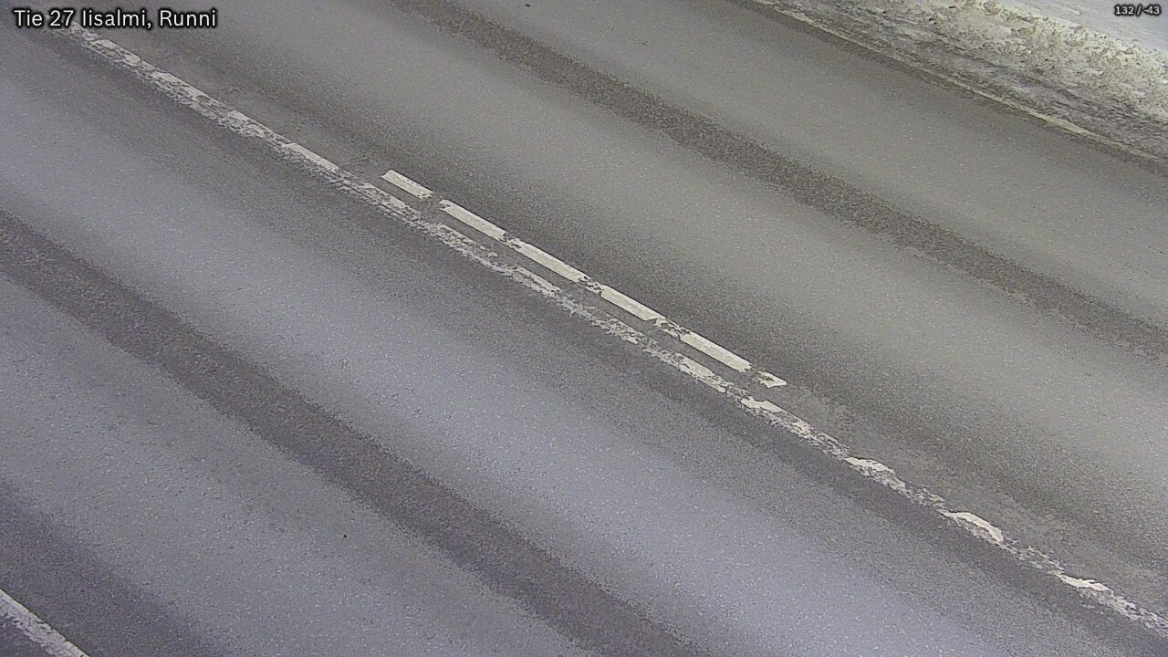 Weather Camera Image Road 27 Iisalmi, Runni, Iisalmi, Pohjois-Savo