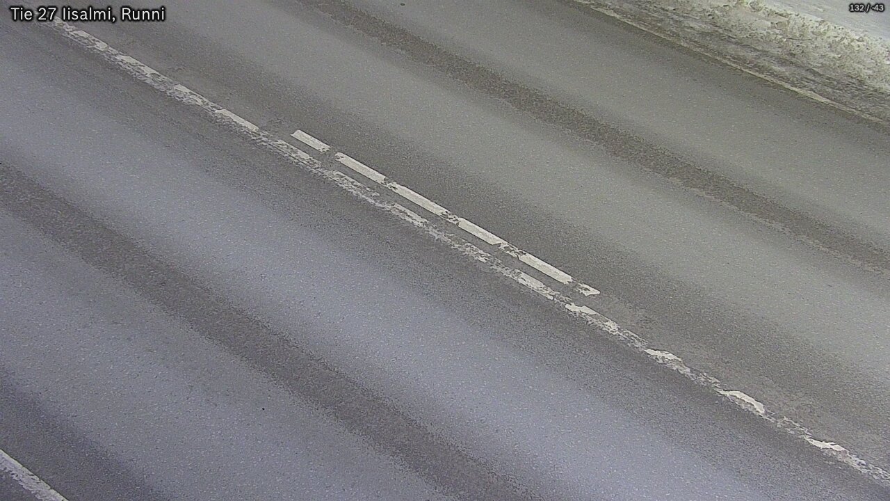 Weather Camera Image Väg 27 Idensalmi, Runni, Iisalmi, Pohjois-Savo