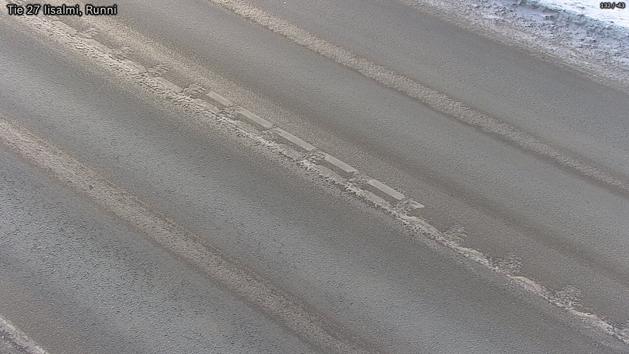 Weather Camera Image Road 27 Iisalmi, Runni, Iisalmi, Pohjois-Savo