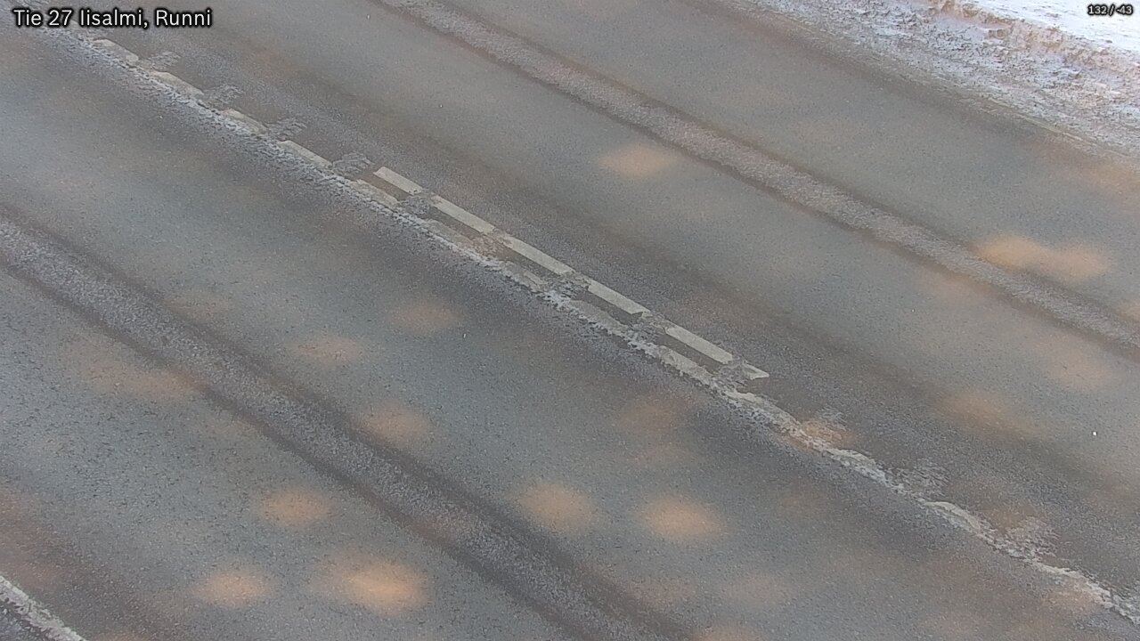 Weather Camera Image Road 27 Iisalmi, Runni, Iisalmi, Pohjois-Savo