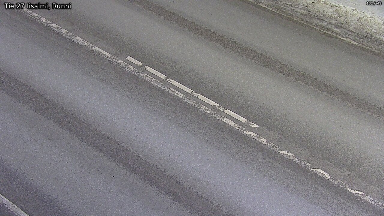 Weather Camera Image Väg 27 Idensalmi, Runni, Iisalmi, Pohjois-Savo