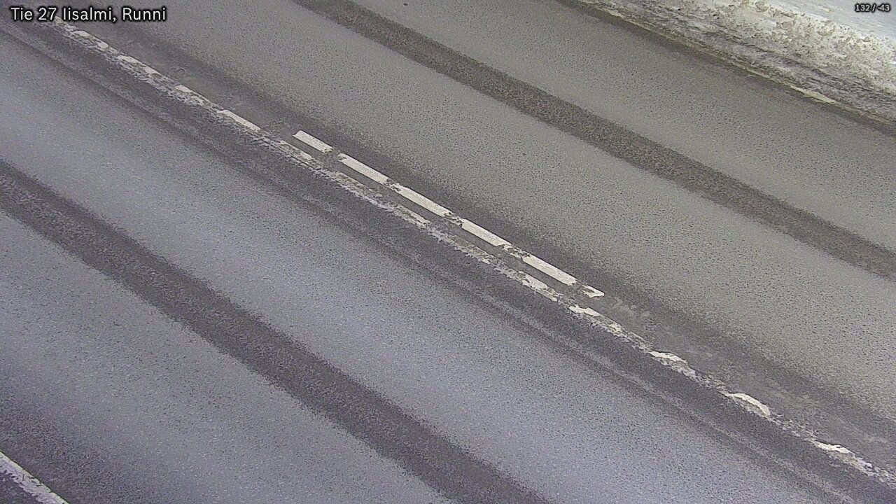 Weather Camera Image Road 27 Iisalmi, Runni, Iisalmi, Pohjois-Savo