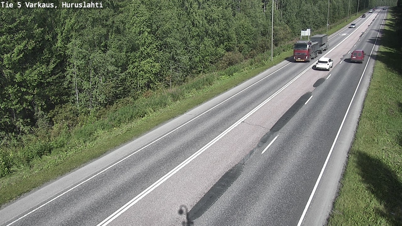 Kelikamerat Kuva Tie 5 Varkaus, Huruslahti, Varkaus, Pohjois-Savo