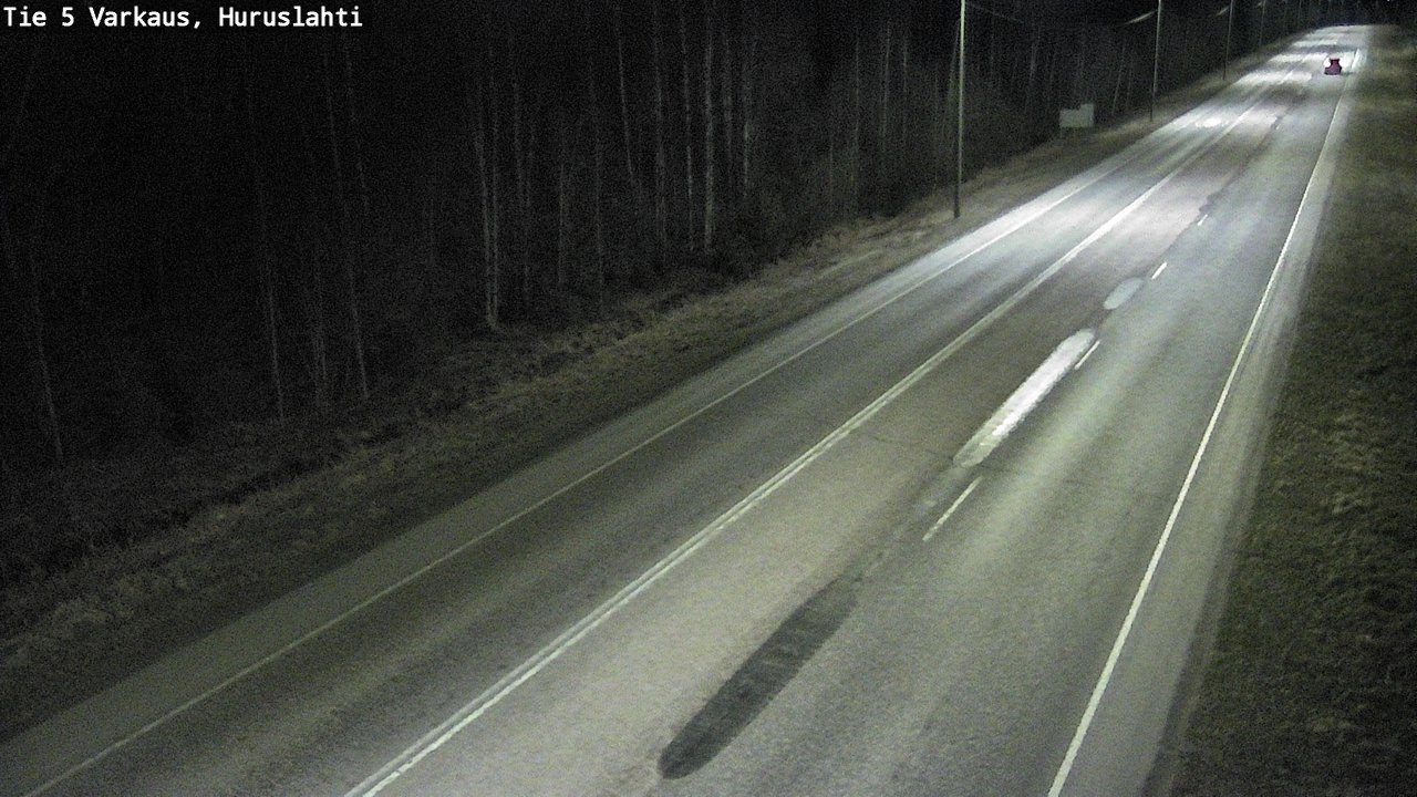 Weather Camera Image Väg 5 Varkaus, Huruslahti, Varkaus, Pohjois-Savo