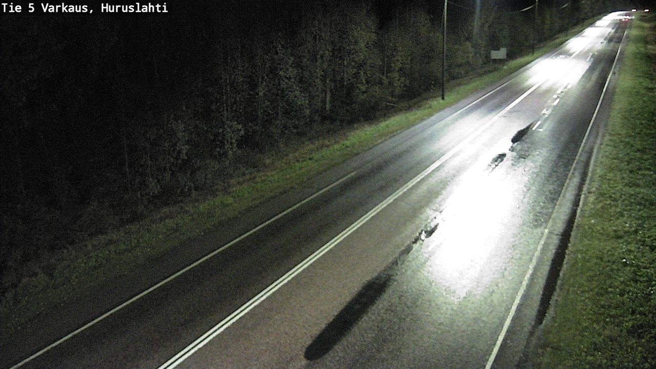 Weather Camera Image Road 5 Varkaus, Huruslahti, Varkaus, Pohjois-Savo