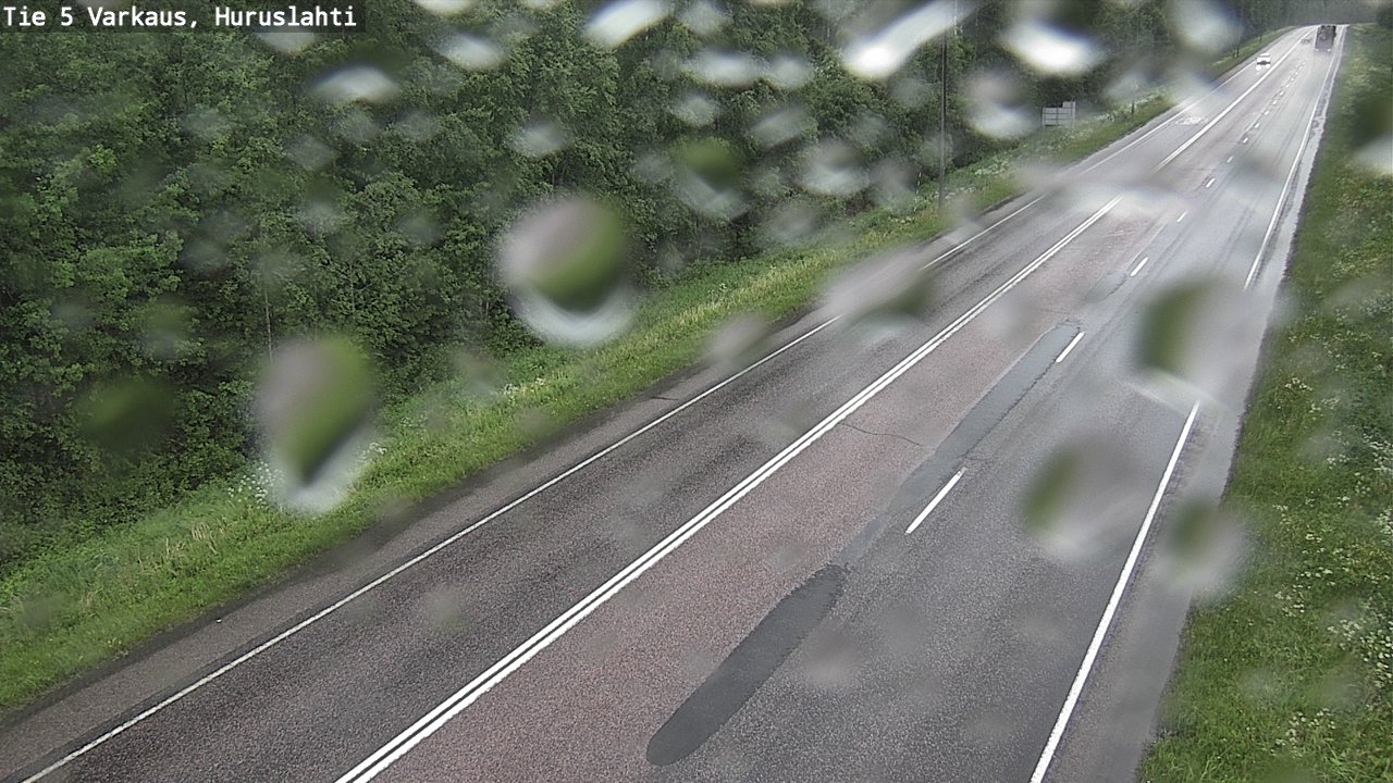 Weather Camera Image Road 5 Varkaus, Huruslahti, Varkaus, Pohjois-Savo