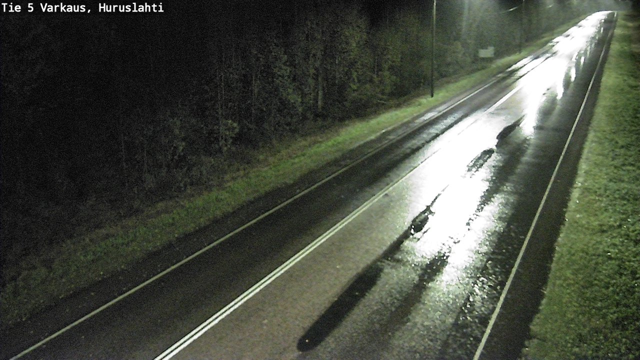Weather Camera Image Road 5 Varkaus, Huruslahti, Varkaus, Pohjois-Savo
