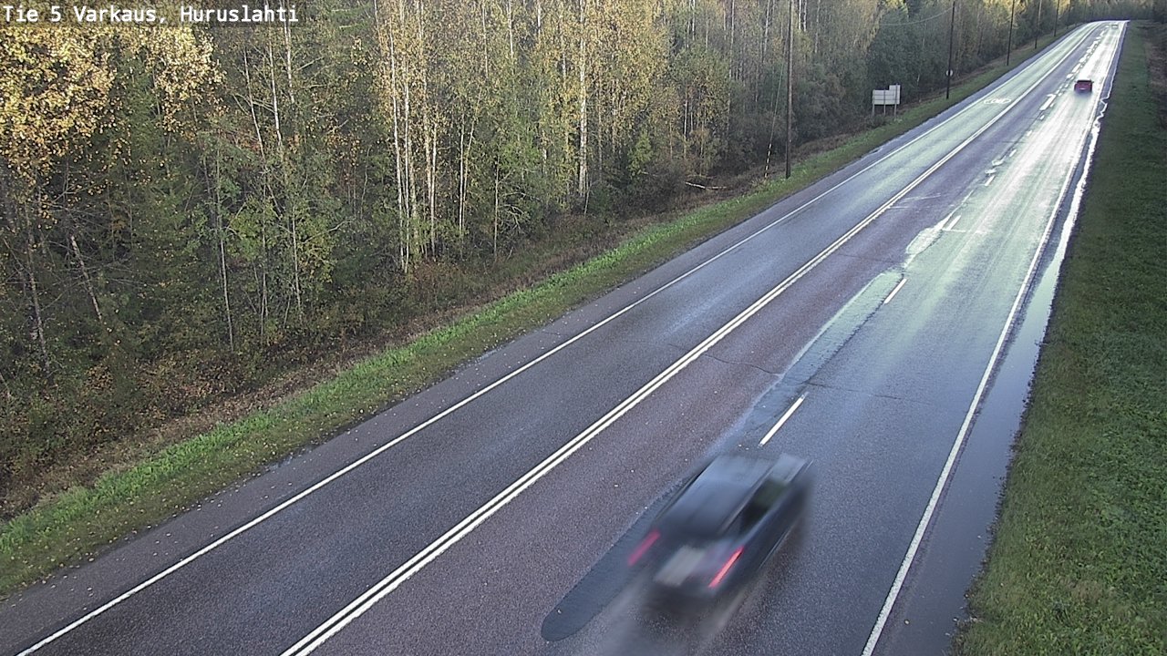Weather Camera Image Road 5 Varkaus, Huruslahti, Varkaus, Pohjois-Savo