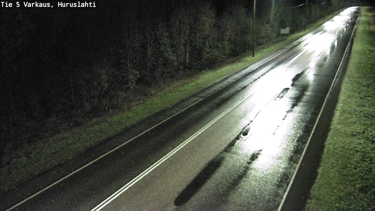 Weather Camera Image Road 5 Varkaus, Huruslahti, Varkaus, Pohjois-Savo