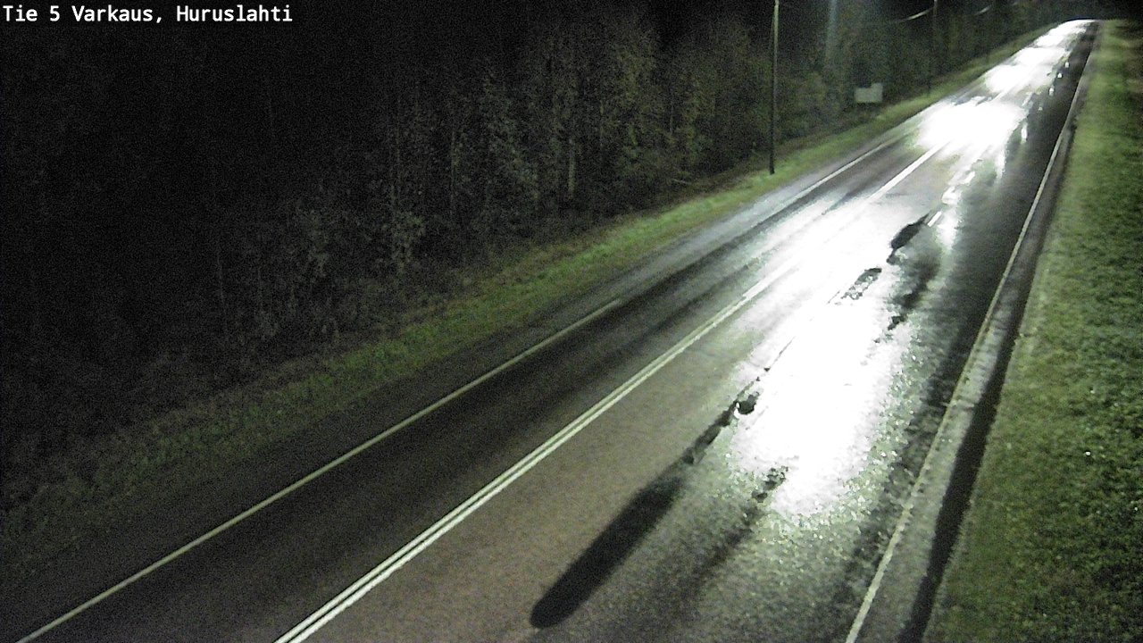 Weather Camera Image Road 5 Varkaus, Huruslahti, Varkaus, Pohjois-Savo