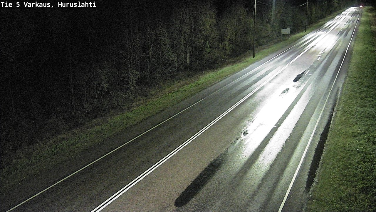 Weather Camera Image Road 5 Varkaus, Huruslahti, Varkaus, Pohjois-Savo