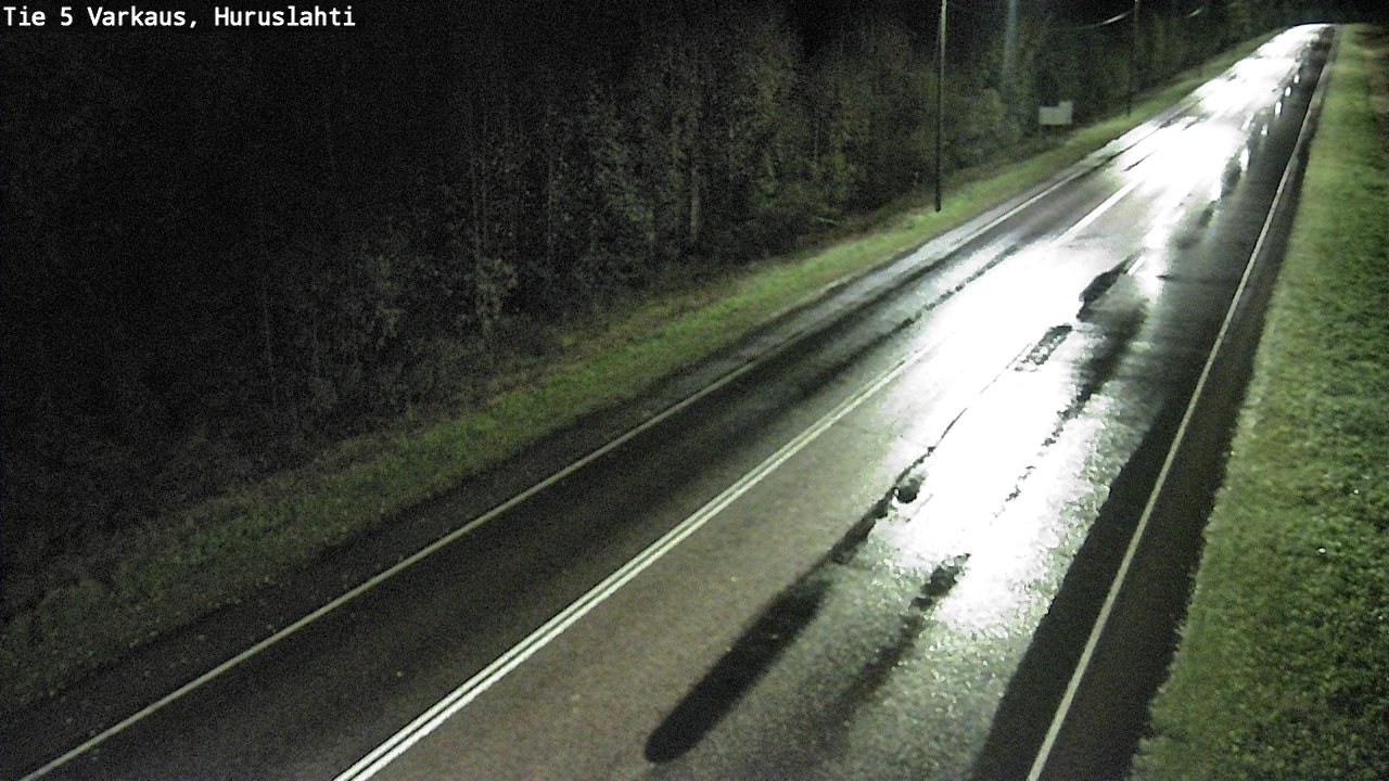 Weather Camera Image Road 5 Varkaus, Huruslahti, Varkaus, Pohjois-Savo