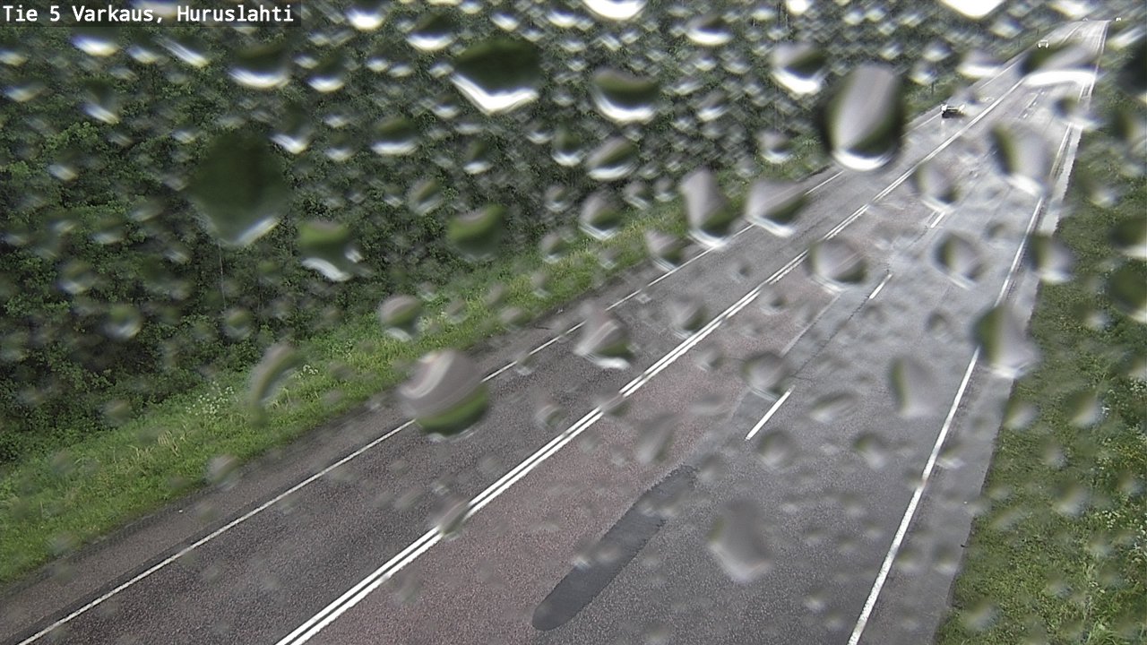 Weather Camera Image Väg 5 Varkaus, Huruslahti, Varkaus, Pohjois-Savo