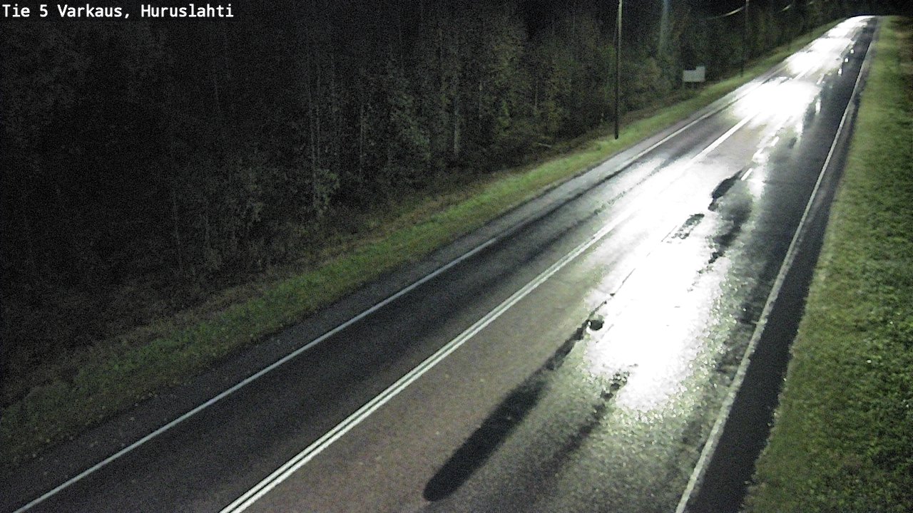 Weather Camera Image Road 5 Varkaus, Huruslahti, Varkaus, Pohjois-Savo