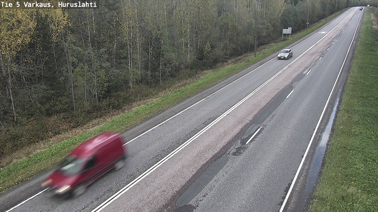 Kelikamerat Kuva Tie 5 Varkaus, Huruslahti, Varkaus, Pohjois-Savo
