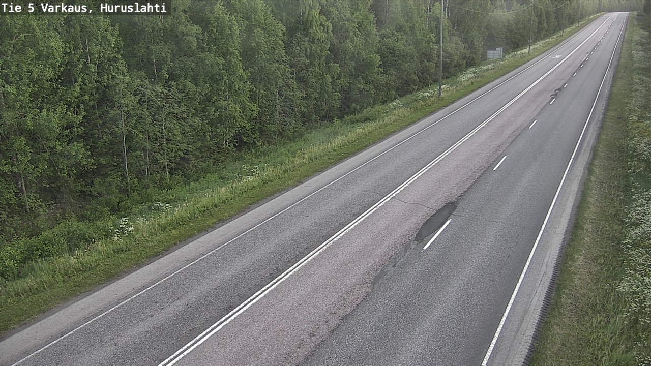 Kelikamerat Kuva Tie 5 Varkaus, Huruslahti, Varkaus, Pohjois-Savo