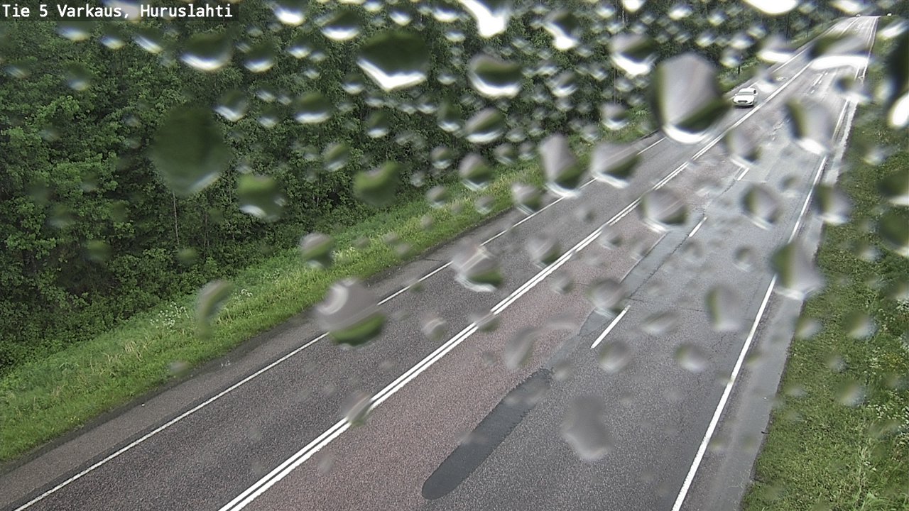 Weather Camera Image Väg 5 Varkaus, Huruslahti, Varkaus, Pohjois-Savo