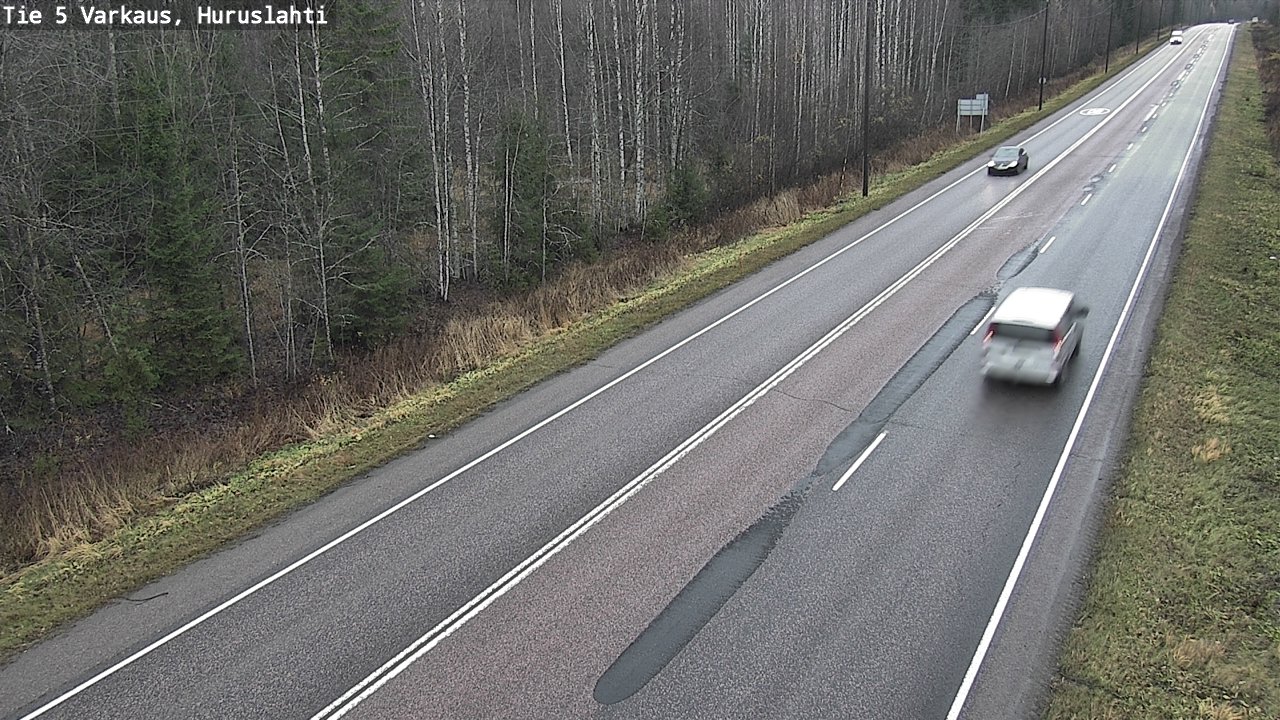 Weather Camera Image Väg 5 Varkaus, Huruslahti, Varkaus, Pohjois-Savo