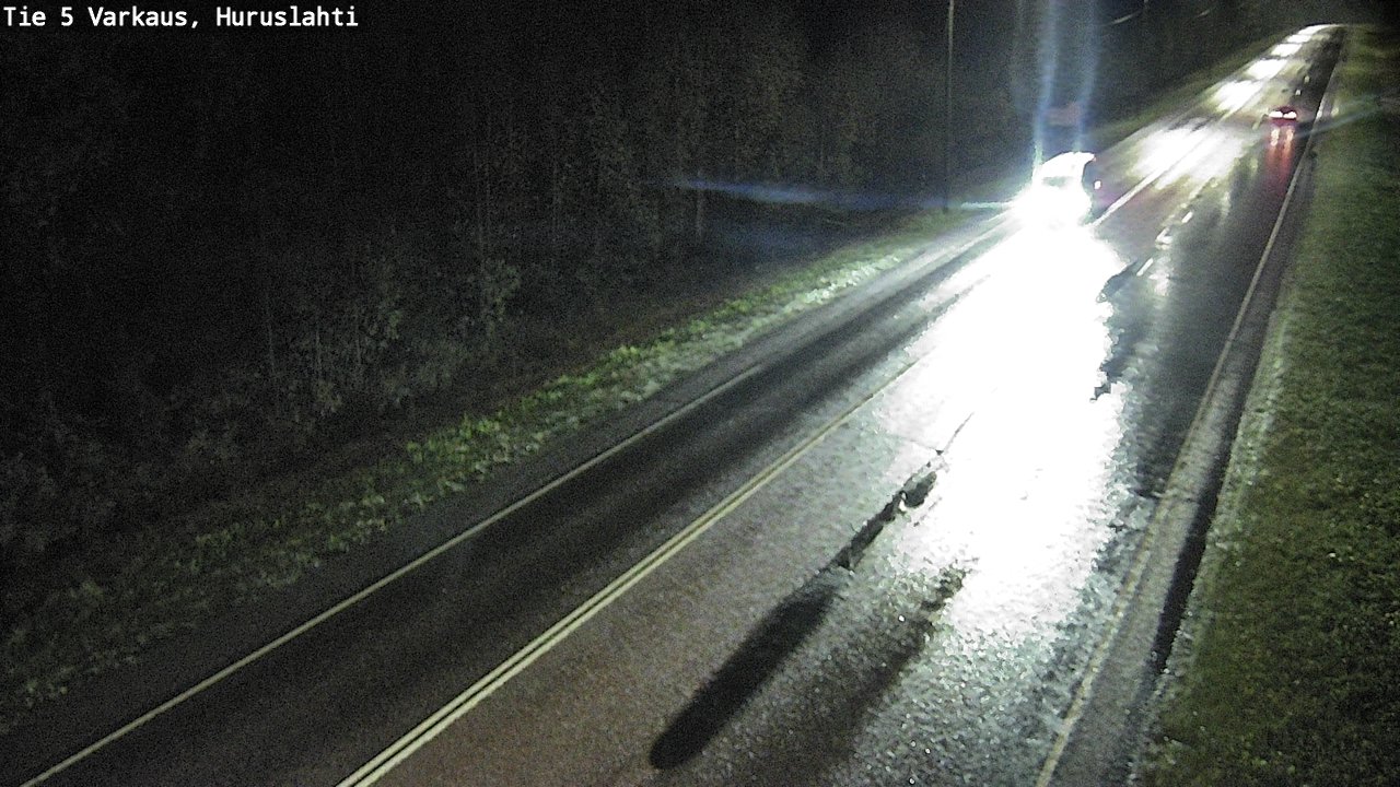 Weather Camera Image Road 5 Varkaus, Huruslahti, Varkaus, Pohjois-Savo