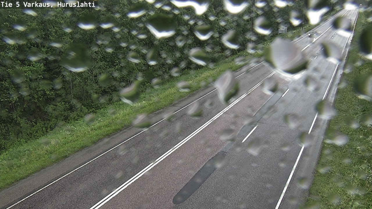 Weather Camera Image Väg 5 Varkaus, Huruslahti, Varkaus, Pohjois-Savo