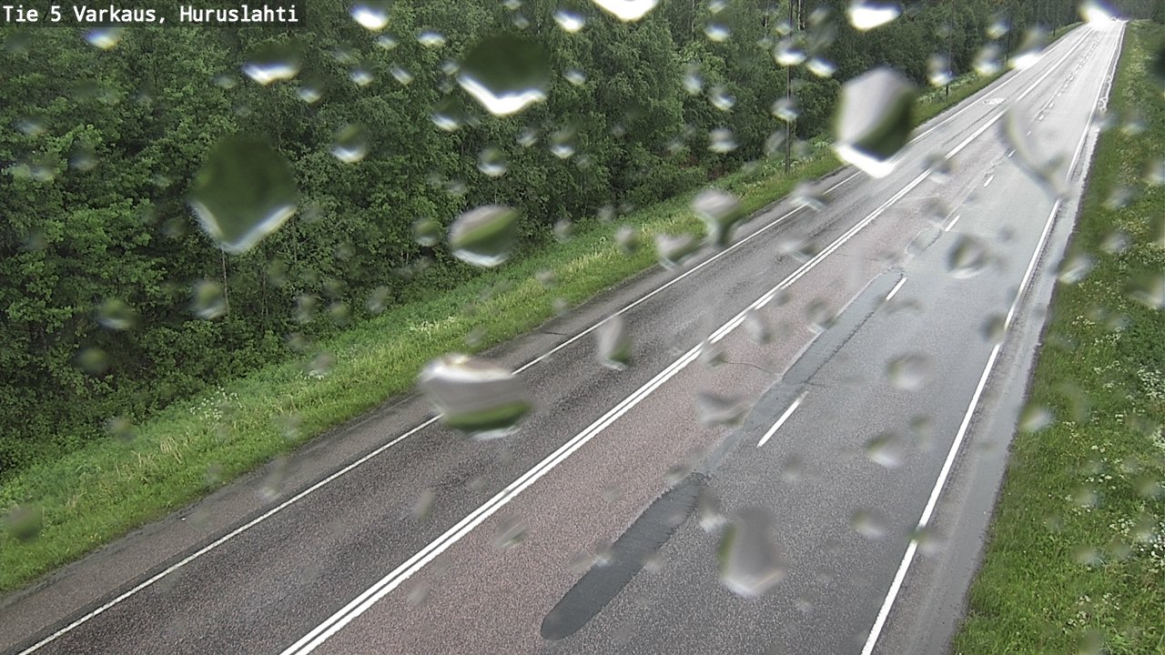 Weather Camera Image Väg 5 Varkaus, Huruslahti, Varkaus, Pohjois-Savo