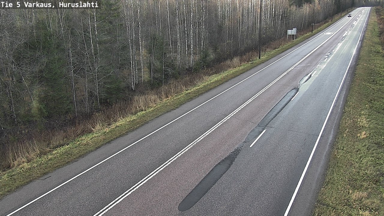 Kelikamerat Kuva Tie 5 Varkaus, Huruslahti, Varkaus, Pohjois-Savo