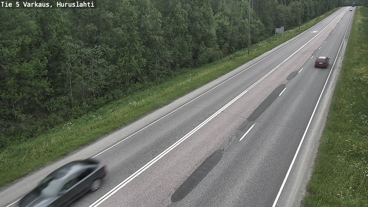 Weather Camera Image Road 5 Varkaus, Huruslahti, Varkaus, Pohjois-Savo