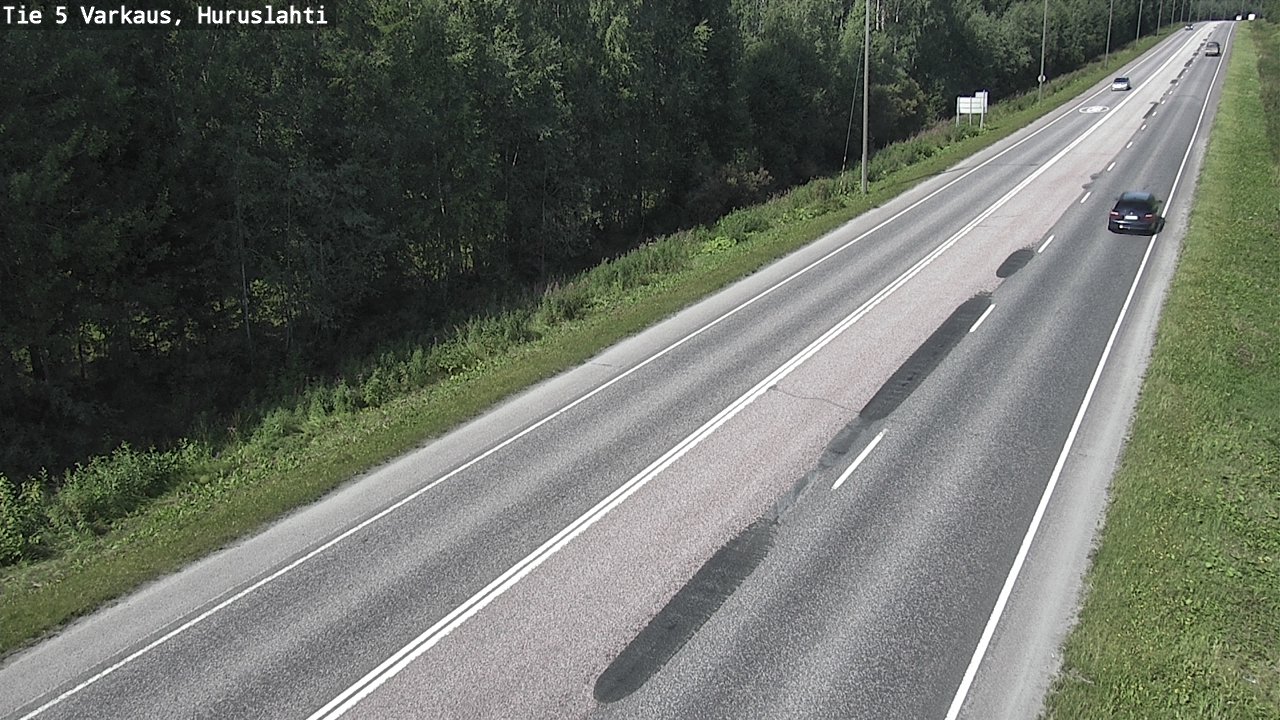 Kelikamerat Kuva Tie 5 Varkaus, Huruslahti, Varkaus, Pohjois-Savo