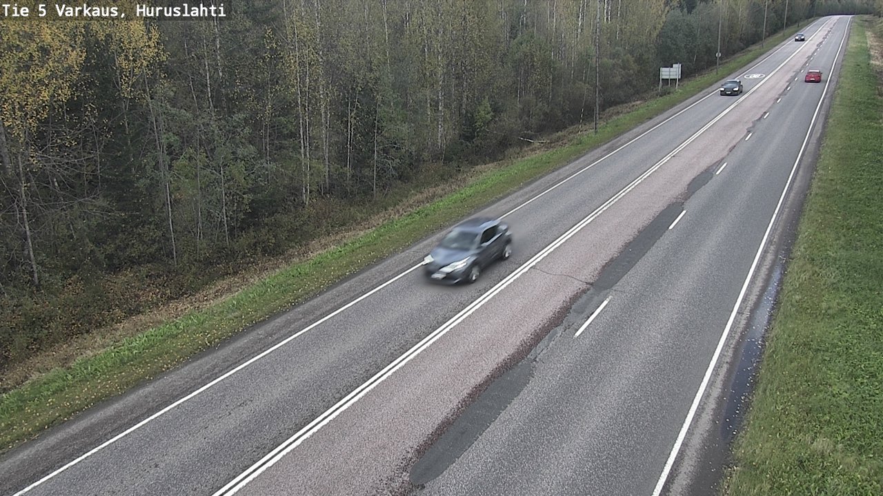 Kelikamerat Kuva Tie 5 Varkaus, Huruslahti, Varkaus, Pohjois-Savo