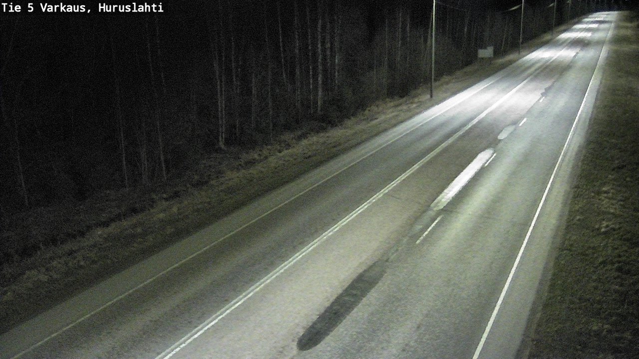 Weather Camera Image Väg 5 Varkaus, Huruslahti, Varkaus, Pohjois-Savo