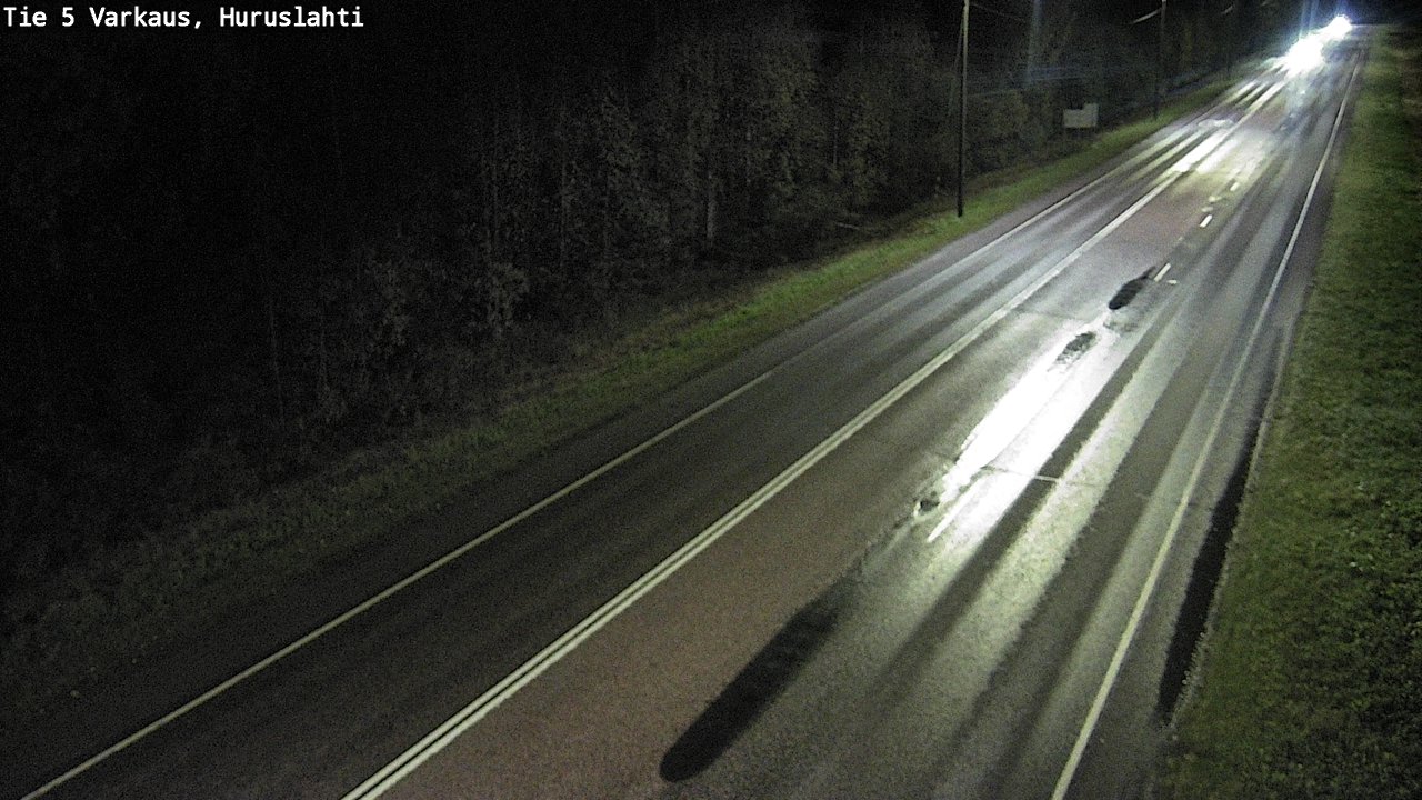 Weather Camera Image Road 5 Varkaus, Huruslahti, Varkaus, Pohjois-Savo