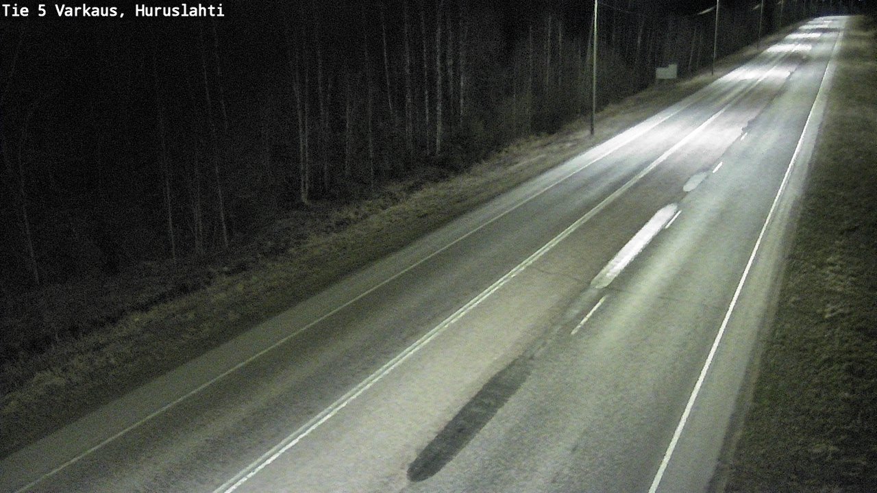 Weather Camera Image Väg 5 Varkaus, Huruslahti, Varkaus, Pohjois-Savo