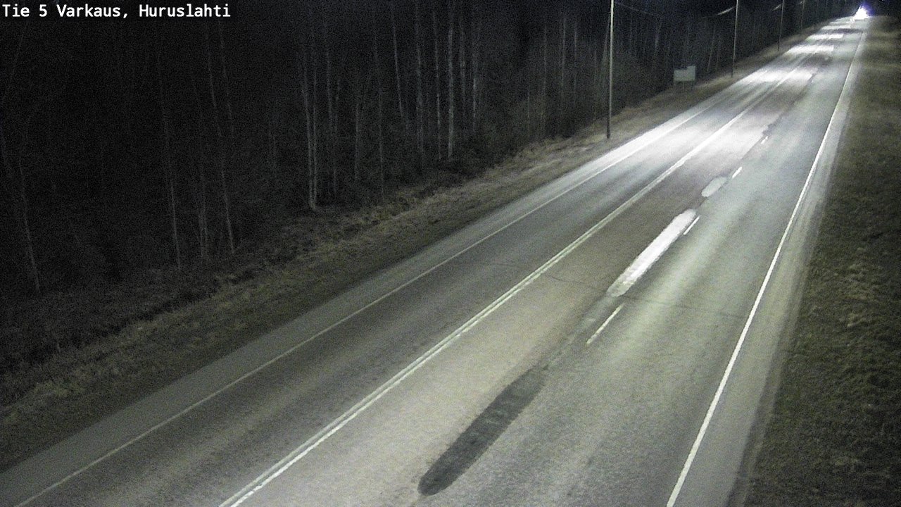 Weather Camera Image Väg 5 Varkaus, Huruslahti, Varkaus, Pohjois-Savo