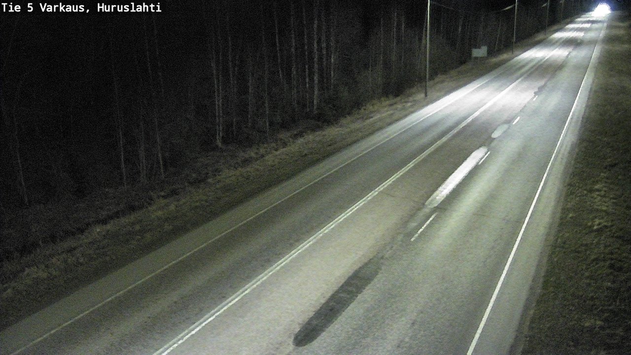 Weather Camera Image Väg 5 Varkaus, Huruslahti, Varkaus, Pohjois-Savo